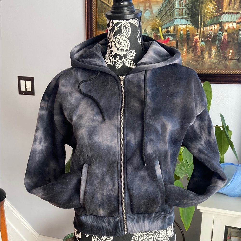 Fleece Tie-Dye Hoodie